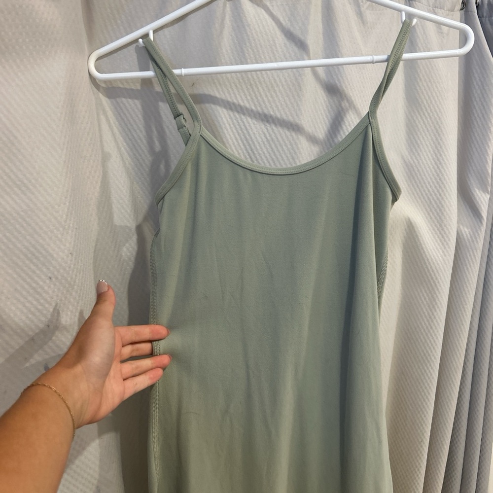 Aritzia Green Jumpsuit